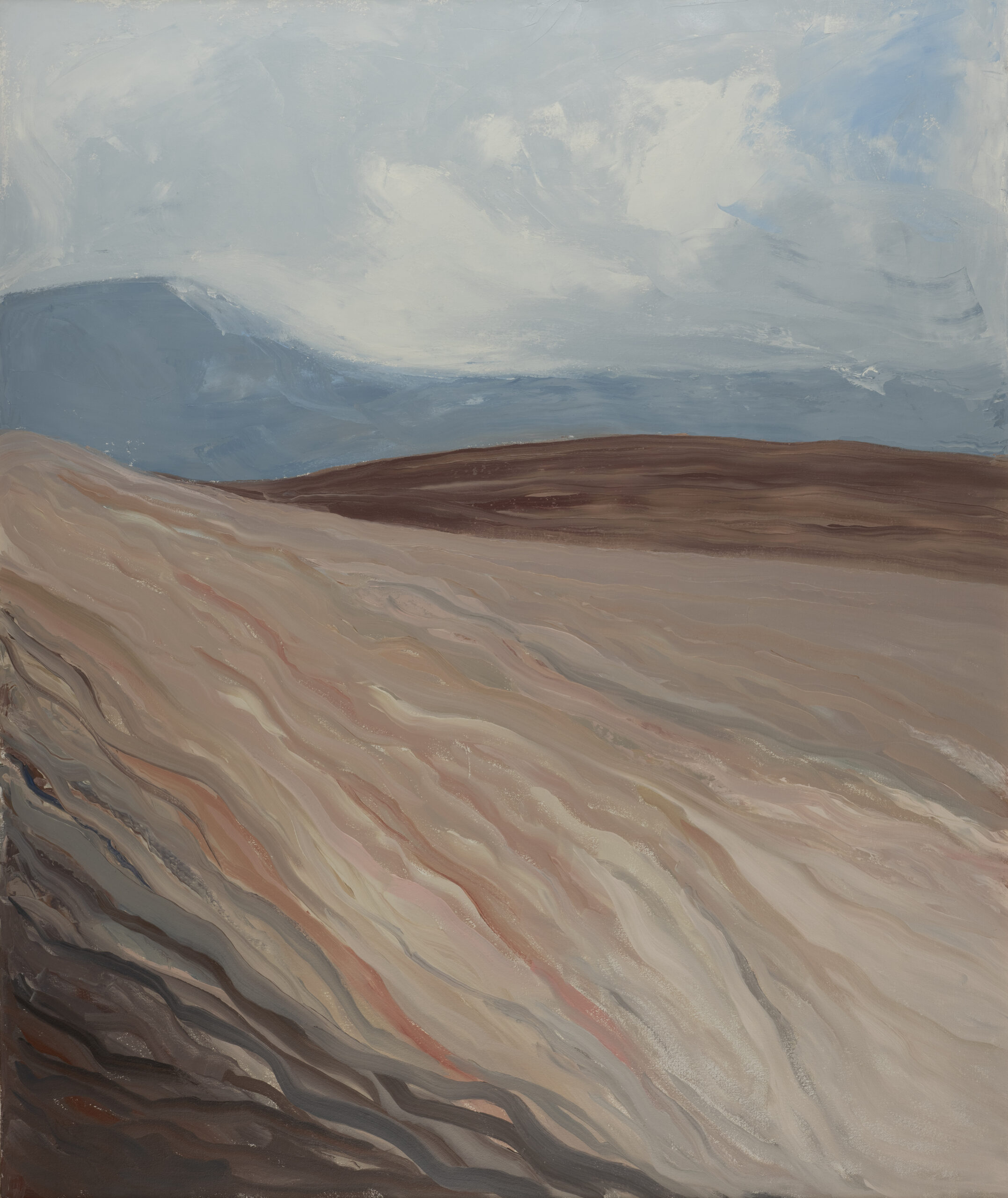 Lia Bagrationi — Untitled, from the series View From My Window, 2023–2024, acrylic on canvas, 120×100 cm